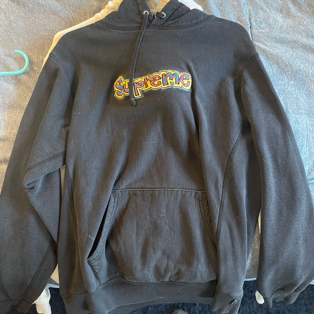 Black Supreme hoodie